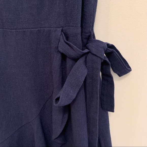 Altar’s State ~Ruffle Blue Mini Dress - Picture 3 of 11